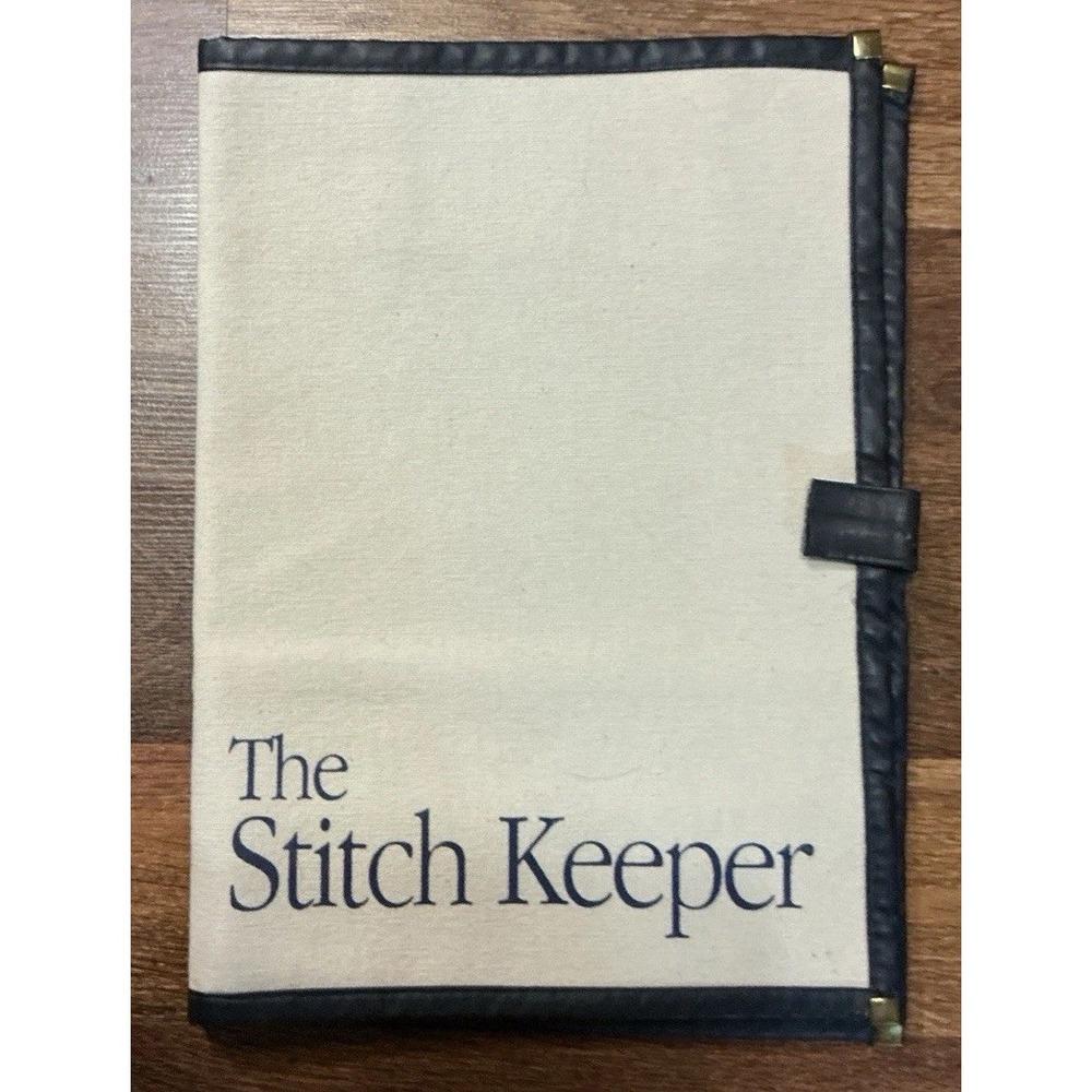 Janlynn Canvas Folder STITCH KEEPER Specialty Organizer 10"x14"